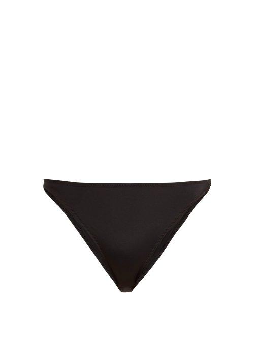 Matchesfashion.com Solid & Striped - X Re/done The Hollywood Bikini Briefs - Womens - Black