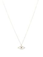 Mateo - Eye Of Protection Diamond & 14kt Gold Necklace - Womens - Yellow Gold