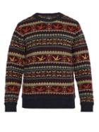 Matchesfashion.com Rrl - Fair Isle Lambswool Blend Sweater - Mens - Multi