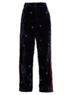Jupe By Jackie Moritz Wide-leg Silk-velvet Trousers