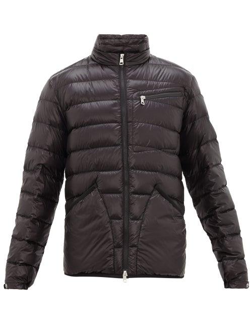 Matchesfashion.com 2 Moncler 1952 - Contrast Logo-patch Technical Down-filled Jacket - Mens - Black