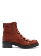 Matchesfashion.com Rupert Sanderson - Roanoke Suede Lace Up Boots - Womens - Brown