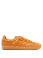 Matchesfashion.com Adidas X Jonah Hill - Samba Suede-trimmed Leather Trainers - Mens - Brown