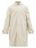 Matchesfashion.com Ditions M.r - Michel Single-breasted Gabardine Trench Coat - Mens - Cream