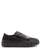 Matchesfashion.com Primury - Curio Foam Slip On Canvas Trainers - Mens - Black Multi