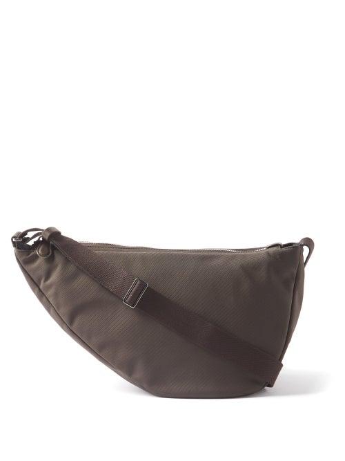 The Row - Banana Nylon-canvas Cross-body Bag - Womens - Brown