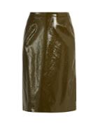 Sies Marjan Cynthia Patent Faux-leather Pencil Skirt