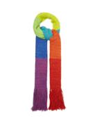 Matchesfashion.com Aessai - La Paz Extra-long Merino Wool-blend Scarf - Womens - Multi