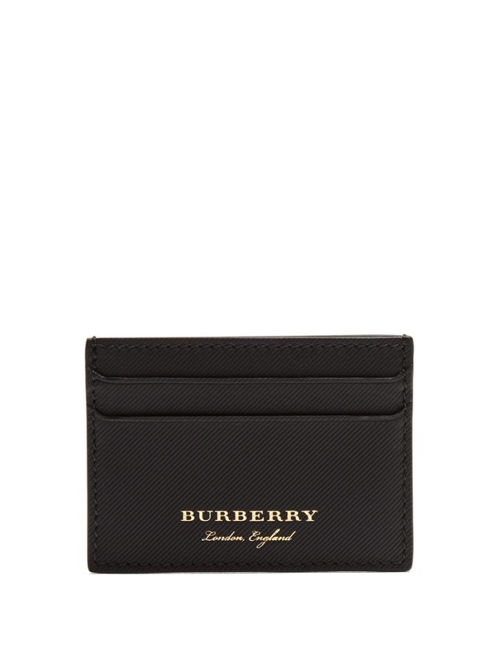 Burberry Sandon Textured-leather Cardholder