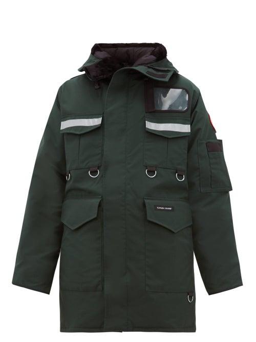 Matchesfashion.com Junya Watanabe - X Canada Goose Four Pocket Coat - Mens - Green