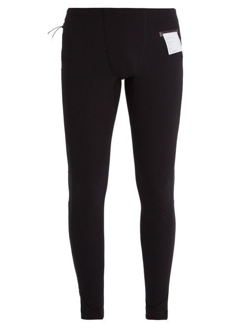 Matchesfashion.com Satisfy - Justice Run Away Performance Leggings - Mens - Black