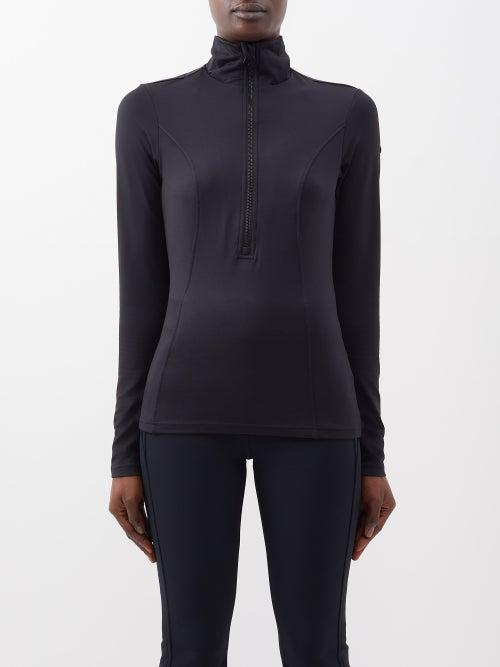 Goldbergh - Serena Half-zip Thermal Base-layer Top - Womens - Black