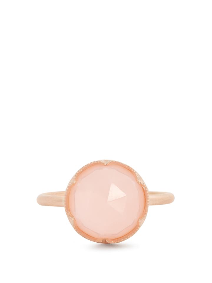 Irene Neuwirth Opal & Rose-gold Ring