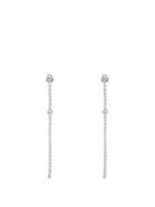Givenchy - G-mesh Crystal-drop Earrings - Womens - Crystal