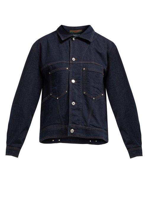 Matchesfashion.com Katharine Hamnett London - Coline Denim Jacket - Womens - Indigo