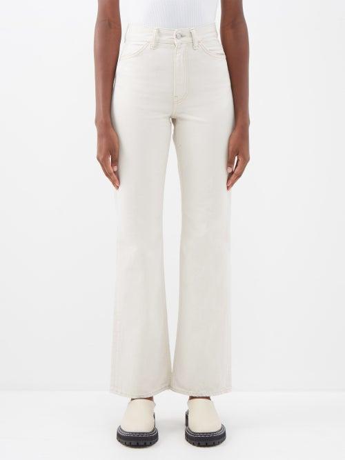 Acne Studios - 1977 Straight-leg Jeans - Womens - White