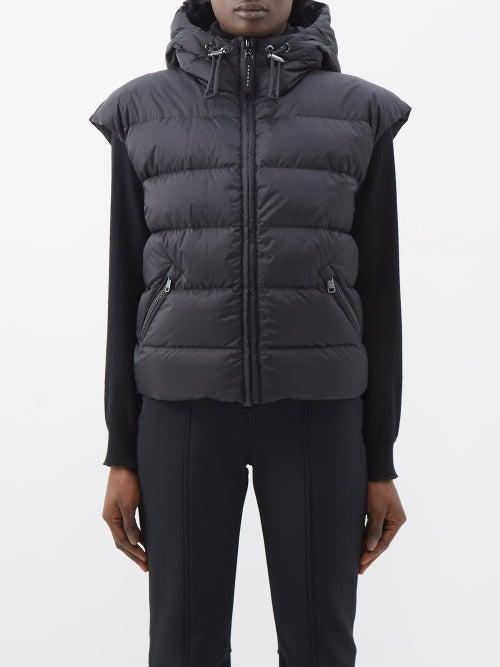 Bogner - Vreni Quilted Down Ski Gilet - Womens - Black