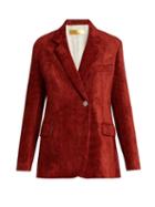 Golden Goose Deluxe Brand Crystal-button Corduroy Jacket