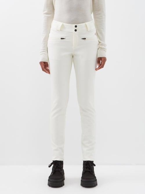 Perfect Moment Ski - Aurora Softshell Skinny Ski Trousers - Womens - White