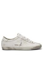 Matchesfashion.com Golden Goose Deluxe Brand - Halleystar Low Top Leather Trainers - Womens - White