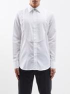 Paul Smith - Pleated-bib Cotton-poplin Tuxedo Shirt - Mens - White