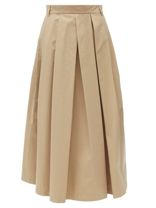 Matchesfashion.com S Max Mara - Eschimo Skirt - Womens - Dark Beige