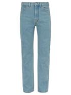 Matchesfashion.com Lemaire - Mid Rise Straight Leg Jeans - Mens - Blue