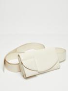 The Row - Horizontal Leather Belt Bag - Womens - White