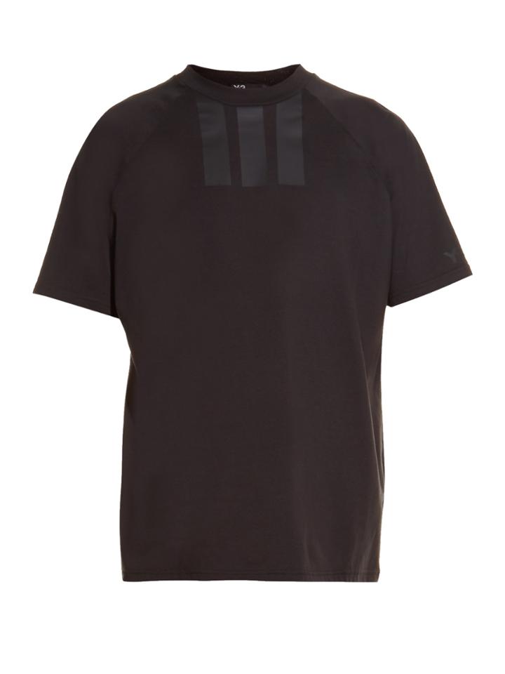 Y-3 3s Raglan-sleeved Cotton T-shirt
