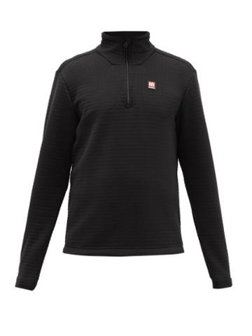 Matchesfashion.com 66north - Tangi Half-zip Padded Technical-jersey Sweater - Mens - Black