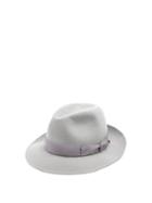 Matchesfashion.com Borsalino - Alessandria Medium Brim Felt Hat - Mens - Grey