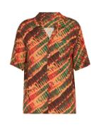 Matchesfashion.com Missoni - Tie Dye Print Shirt - Mens - Orange