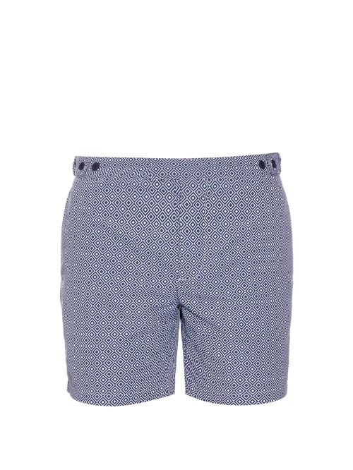 Frescobol Carioca Tailored Angra-print Swim Shorts