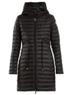 Moncler Barbel Quilted Down Hooded Coat