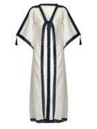 Anna Kosturova Sheika Cotton-gauze Long Kimono