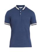 Brunello Cucinelli Point-collar Cotton-jersey Polo Shirt