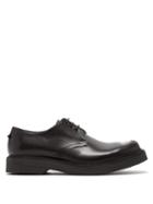 Matchesfashion.com Neil Barrett - Exaggerated Sole Leather Derby Shoes - Mens - Black