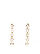 Matchesfashion.com Pippa Small Turquoise Mountain - Marwa 18kt Gold-vermeil & Kunzite Drop Earrings - Womens - Gold