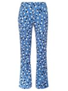 Altuzarra Ross Polka-dot Crepe Flared Trousers