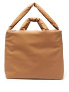 Matchesfashion.com Kassl Editions - Rubber Large Padded Canvas Tote Bag - Womens - Tan