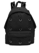 Matchesfashion.com Eastpak - X Raf Simons Patterned Ring Backpack - Mens - Black