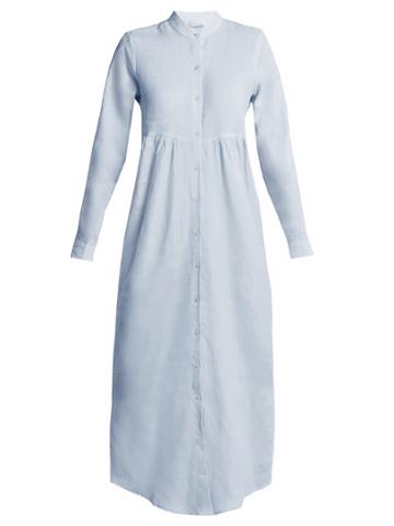 Gioia Bini Emma Long-sleeved Linen Kaftan
