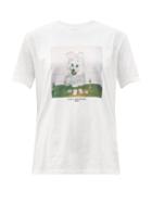 Matchesfashion.com Stella Mccartney - Bunny-print Organic-cotton T-shirt - Womens - White