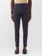 Thom Sweeney - Cotton-blend Chino Trousers - Mens - Navy