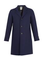 Connolly Peak-lapel Raglan-sleeve Wool-blend Coat
