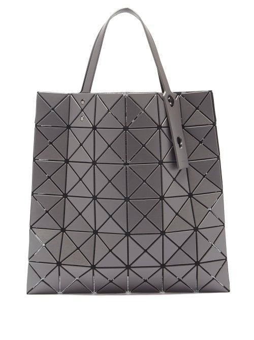 Matchesfashion.com Bao Bao Issey Miyake - Lucent Pvc Tote Bag - Womens - Dark Grey