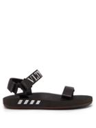 Matchesfashion.com Valentino - Vltn Velcro Sandals - Mens - Black