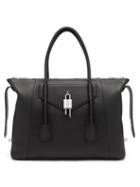 Givenchy - Antigona Lock Medium Leather Bag - Mens - Black