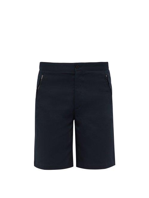 Matchesfashion.com Joseph - Stretch Cotton Drill Shorts - Mens - Navy