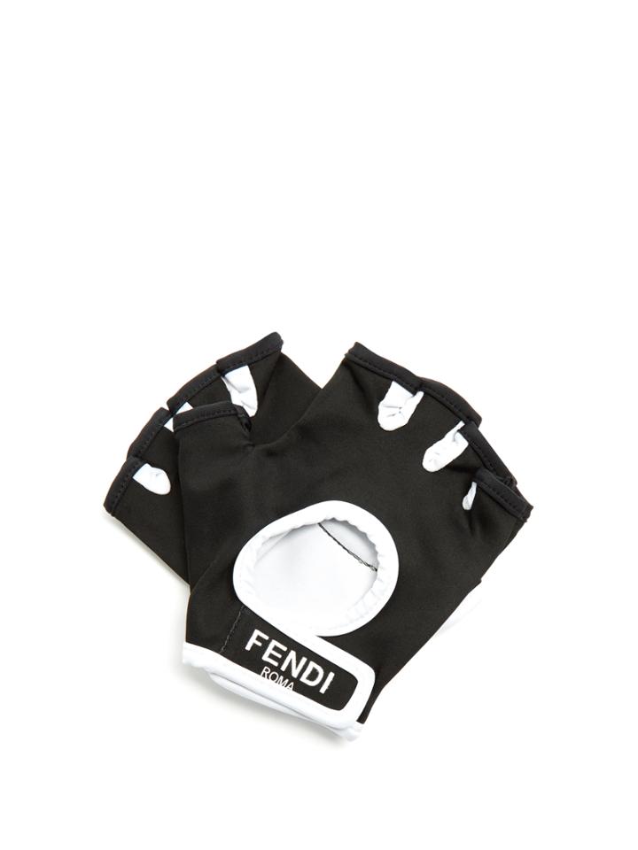 Fendi Logo-print Performance Gloves